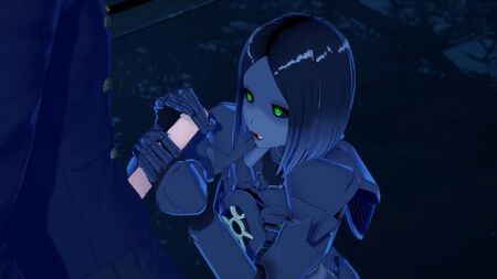 Ragazza necron in un anime che fa un pompino: parodia hentai di Warhammer 40k