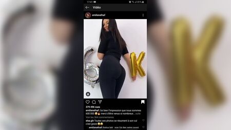 Emilie Nef Naf e il suo bel sedere