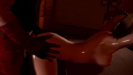 Porno 3D - Harley Quinn: Il tradimento (sesso DC Comics, sesso anale)
