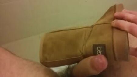 Stivali da infermiera GoGo - Stivali Ugg - Footjob sul lavoro