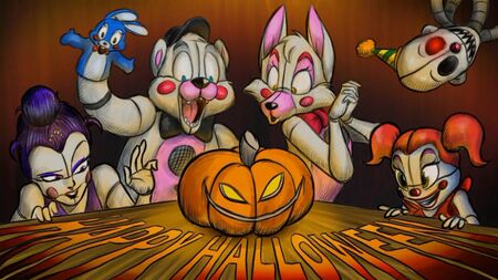 Five Nights at Freddy's - Buon Halloween! [Tony Crynight]