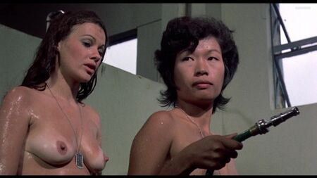 Pam Grier, Margaret Markov nude - Black Mama White Mama (1973) 1080p