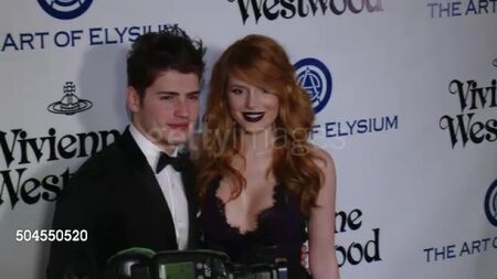 Bella Thorne e Gregg Sulkin al nono gala annuale "Heaven" organizzato da The Art of Elysium
