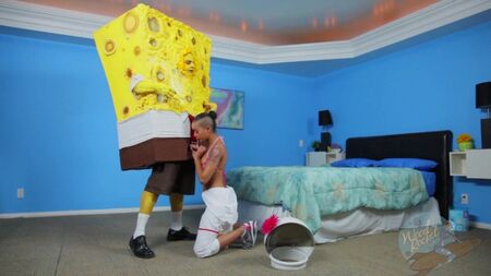 SpongeKnob SquareNuts-Skin Diamond-[HD 720, Parodia, Pompino]