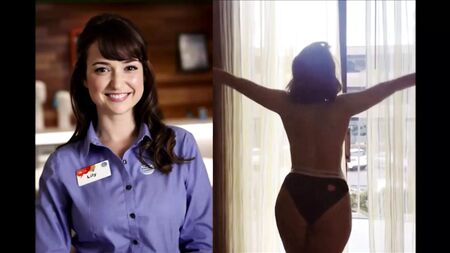 L'incidente con il décolleté di Milana Vayntrub