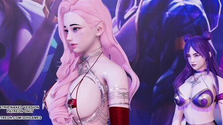 HYUNA – Roll deep, Ahri, Kaisa, Seraphine, KDA di League of Legends