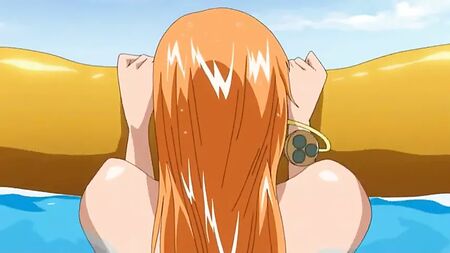 Nami, super sexy e provocante in bikini (One Piece)
