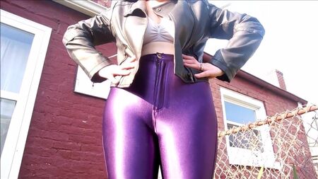 Spandex Angel - Jeans sexy in spandex stile disco