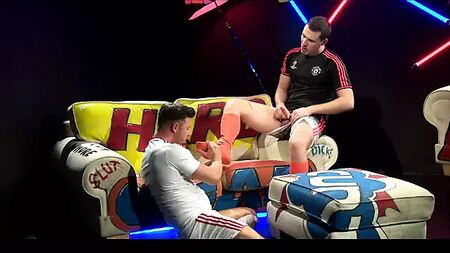 scopare con i calzini da calcio