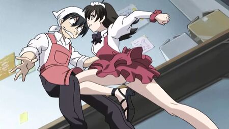 Raccolta di scene di masturbazione in "School Days"