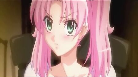 Una ragazza hentai dai capelli rosa scopata con violenza