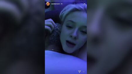 Zara Larsson mentre viene scopata (sextape)