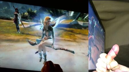 Omaggio a un personaggio di Guild Wars 2