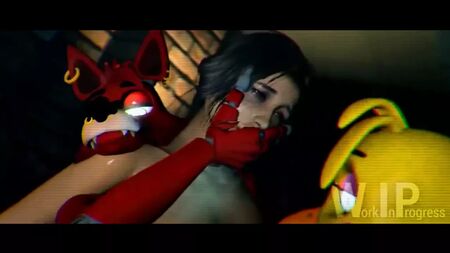 Animazione porno in SFM di Five Nights at Freddy's (con audio)
