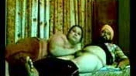 Sikh punjabi con una signora
