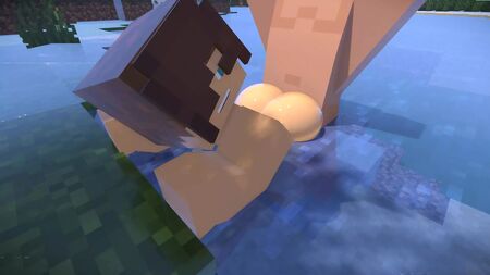 Un ragazzo gay in Minecraft si fa scopare da Steve