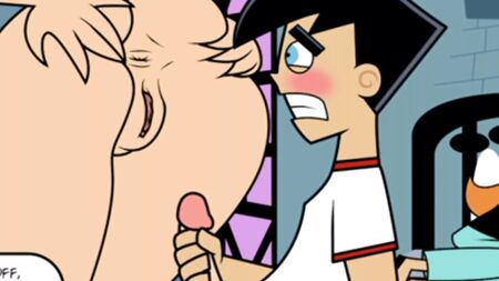 DANNY PHANTOM E MADDIE: SESSO SFREGIATO A LETTO