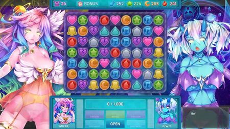 Huniepop 2: Sesso con Nymphojinn (Scena del boss)