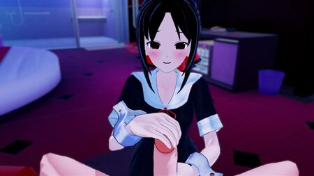 Scopata in soggettiva con Kaguya Shinomiya - Love is War Hentai