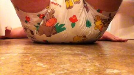 Riempire il mio pannolino Soaked Rearz Safari