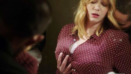 La scena di sesso di Christina Hendricks su ScandalPlanet.Com