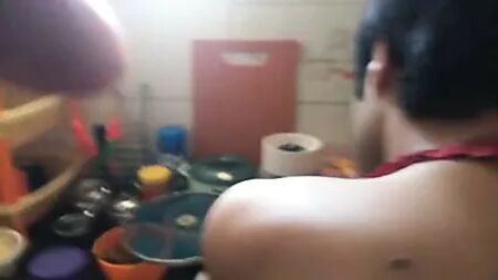 Un crossdresser a Bangalore in azione