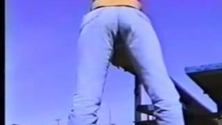 jeans attillati retrò piscio