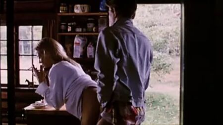 Trine Dyrholm nuda in *De storste helte* (1996)