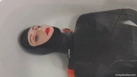 Raccolta di apnea subacquea di Vicky Devika