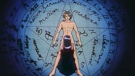 Una dominatrice hentai trasforma un ragazzo in un mostro