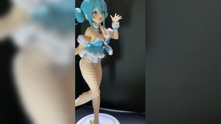 Figura: Hatsune Miku White Bunny 01