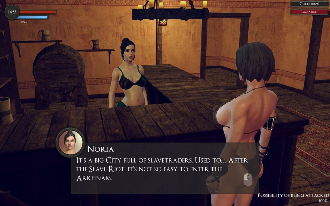The Last Barbarian - Rough sex on the tavern table
