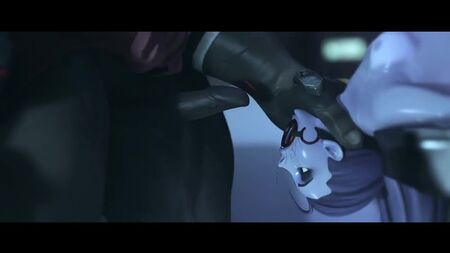 Widowmaker x Doomfist - BDSM; sesso orale; minet; pompino; deepthroat; facefuck; orgasmo; cumshot; 3D sex porno hentai; [Overwatch]
