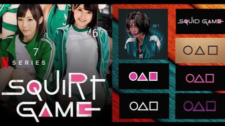 Squirt Game (Episodio 2) Squid Game - [Coreano, giapponese, asiatico, porno, sesso, lesbica, tette, Milf, teen, Hardcore, erotico, anale, parodia