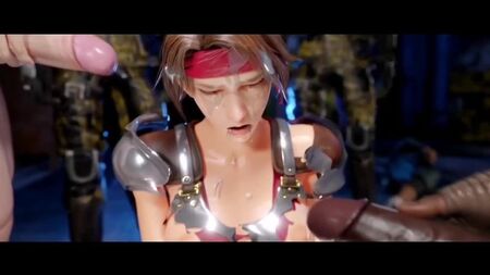 Jessie Rasberry x Tifa Lockhart - sesso di gruppo; gangbang; BBC; blacked; hentai interrazziale; 3D sex porno hentai; [FInal Fantasy]