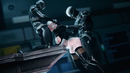 Nier Automata 2B Primo montaggio dello Studio FOW 3D SFM Hentai Porno (18+)