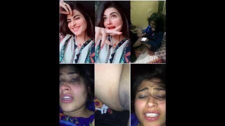 La star pakistana di TikTok Zoi Hashmi ha fatto trapelare un video.mp4