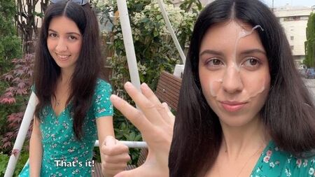 Mi sono sporcato un po' la faccia