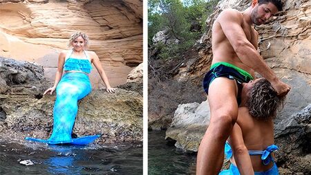Sei fottutamente, davvero una sirena!