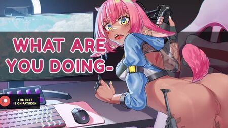 Papilla hentai con capelli rosa e figa stretta