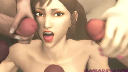 Porno 3D - Il torneo definitivo — Chun Li contro Juri Han (versione integrale)