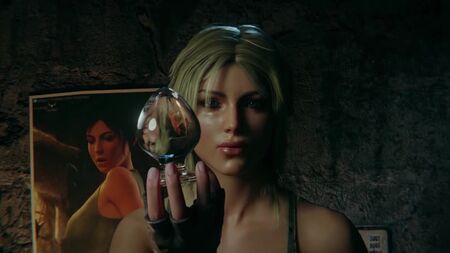 (Audio) Lara Croft nei guai - versione completa: masturbazione in solitaria [Tomb Raider; porno; dildo a forma di pene di cavallo; frullatore; R34; sesso; порно; секс; соло]