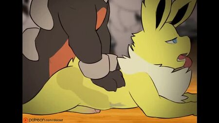 Yiff gay in 2D di Dacad - Porno furry - Sesso - E621 - Houndoom si scopa Jolteon da Pokémon - r34 - Rule34 - anale