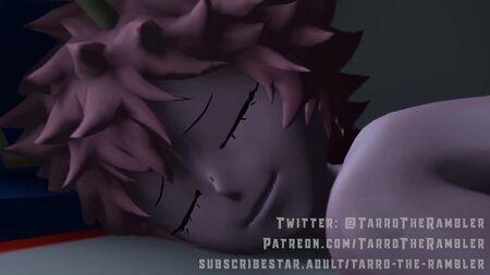 Izuku Midoriya, Mina Ashido, My Hero Academia, TarroTheRambler, audio animato, porno hentai in 3D