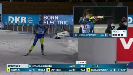 Dinara Alimbekova alla prima tappa della Coppa del Mondo a Kontiolahti 2020
