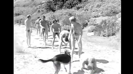 Campo nudista d'epoca 1960-1967