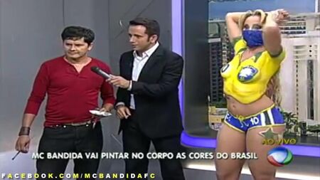 MC Bandida in diretta su Balanço Geral | Brazilian Girls braziliangirls