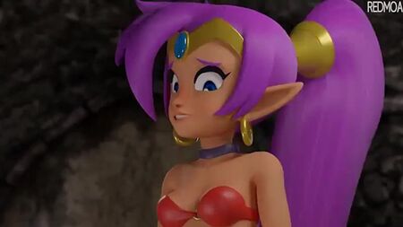 Gioco 3D porno hentai, sesso, Shantae, modella, footfuck