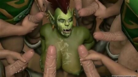 Porno scandaloso di Warcraft: Orca che scopa (18+)