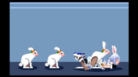 Coniglietti, sesso, pecorina, musica hard, hentai, Hololive, pixel art, carino